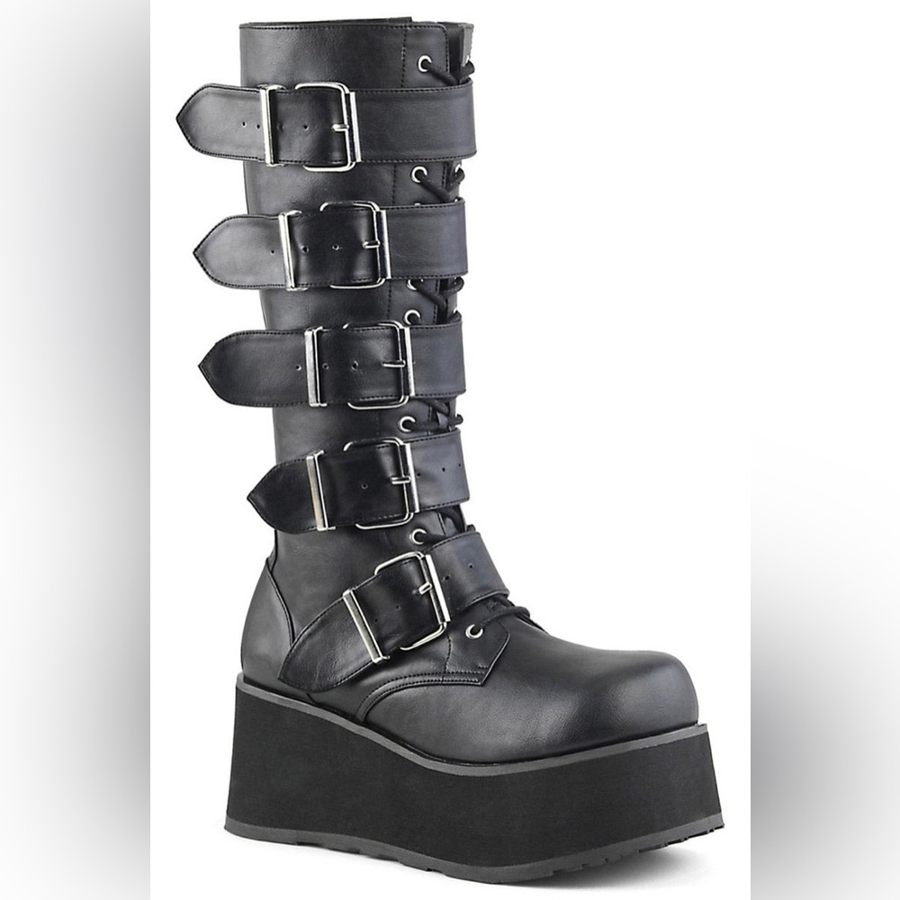 Demonia Knee high boots Trashville 518